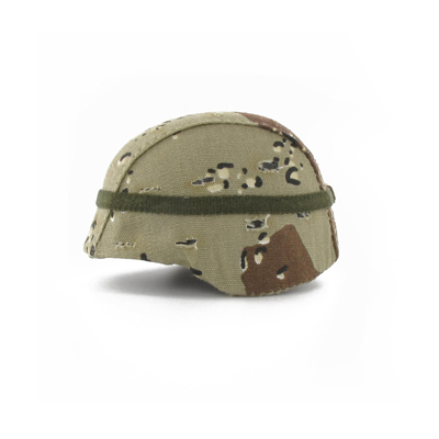 PASGT helmet with DESERT STORM camo cover