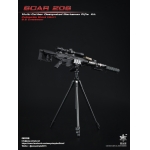 Scar 20S Multi-Caliber Designated Marksman Rifle Kit - Collapsible Stock 6.5 Creedmoor (Black)