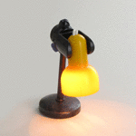 Light Up Desk Lamp (Yellow)