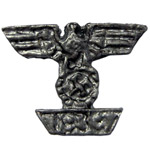 Insigne Rappel de Croix de Fer 1ère Classe 1939 en métal (Argent)