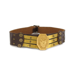 Ceinture de protection en cuir (Marron)