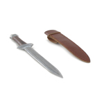 Die Cast Dagger with Leather Scabbard