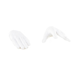 Gloved Hands Type A (White)