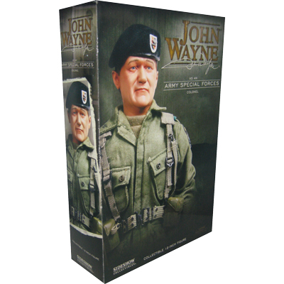 John Wayne - Army Special Forces Sideshow Collectibles - Machinegun