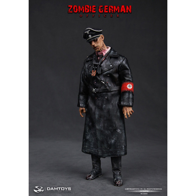 Zombie German SS Officer Dam Toys - Machinegun