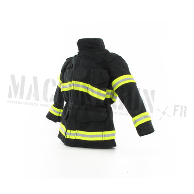 Veste bleue marine marquages réfléchissants