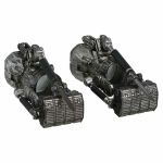 Crossbones mechanical combat gauntlets with blades