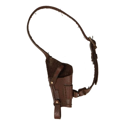 Holster de poitrine Colt en cuir (Marron