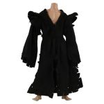 Worn Velvet Tunic (Black)