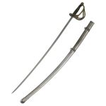 Cavalry officer saber M1860 Light Cavalry with metal scabbard