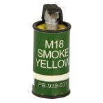 M18 Yellow Smoke Grenade (Green)