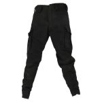 Black cargo pants