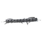 20-pocket ammunition bandolier for rifle clips (grey)