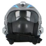 Casque de pilote de chasse Iceman type HGU décoré (gris)