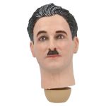 Charlie Chaplin headsculpt with white hair streak