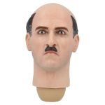 Bald Charlie Chaplin headsculpt for officer cap display