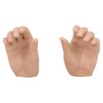 Caucasian male hands