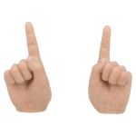 Caucasian male hands