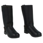 German leather jackboots (black)