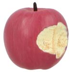 Partially eaten apple