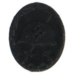 Wound badge (black)