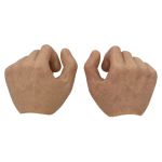 Caucasian male hands