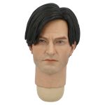 Robert Pattinson headsculpt as Bruce Wayne with molded hair