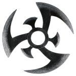 Fuma shuriken (metal) (full size)