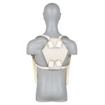 Leather katana scabbard (white)