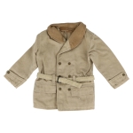 US Army WWII Khaki Canvas Mackinaw Jeep Coat Style Jacket