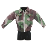 Blouson coupe-vent camouflage lézard type TAP inspiration armée française Indochine années 1950