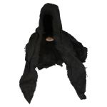 Hood with head insert / neck cover (black)