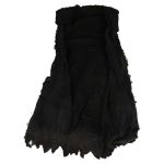 Large tattered cape (black)