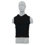 Sleeveless T-shirt (black)