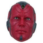 Vision headsculpt with the Mind Stone (red)