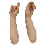 Caucasian male seamless forearm