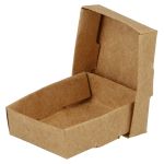 Miniature rectangular packaging carton / envelope (kraft)