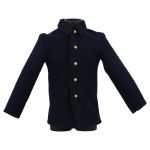 Officer’s frock coat (dark navy blue) with metal buttons (Navy)