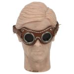 Tropical dust goggles (genuine leather) (Brown)