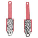 Pair of Panzer commander shoulder boards (metal) (Pink)