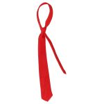 Red silk/satin-style tie