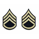 Paire de chevrons US Army Staff Sergeant (Beige)