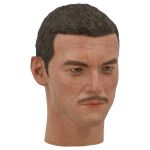 Headsculpt homme caucasien Luke Evans