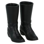 Bottes noires de ville western
