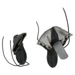 Pair of black high lace-up boots, Yuna Final Fantasy X-2 style