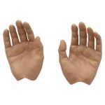 Caucasian male hands