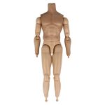 Cuerpo masculino caucásico con torso de goma