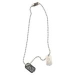Military dog tag / John Rambo dog tag