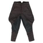Culotte de cheval allemande grise avec renforts de selle