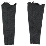 Hauts de chaussettes gris / mi-bas gris